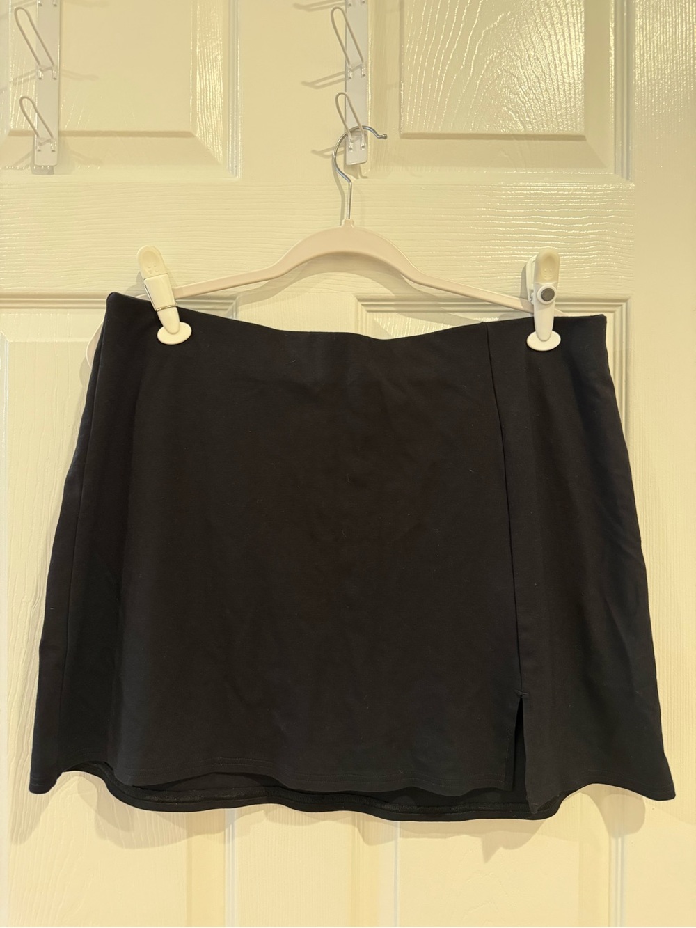 American Eagle Outfitters Black Mini Skirt with Side Slit